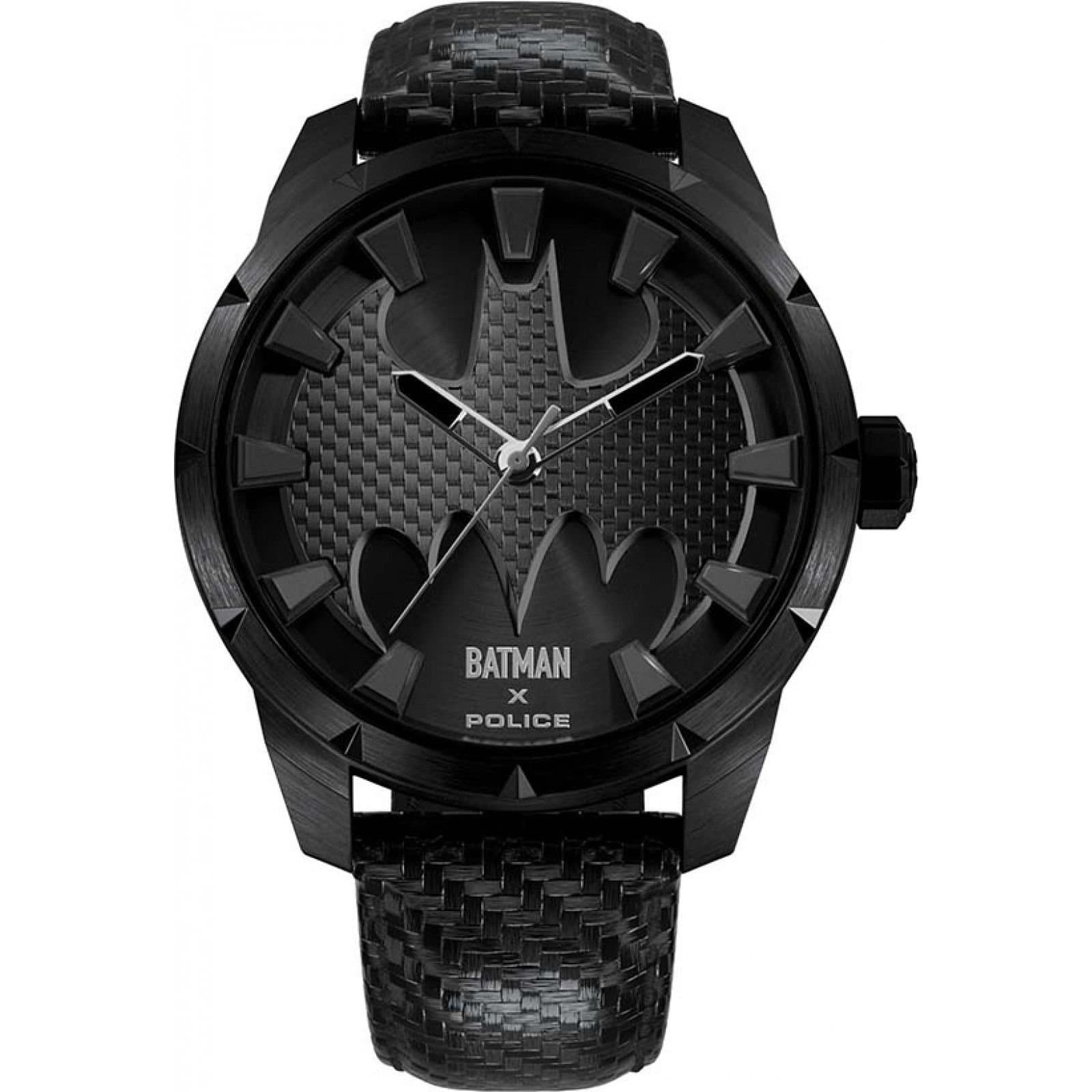 Police Police Men's PEWGA0075502 45mm Quartz Watch in Black