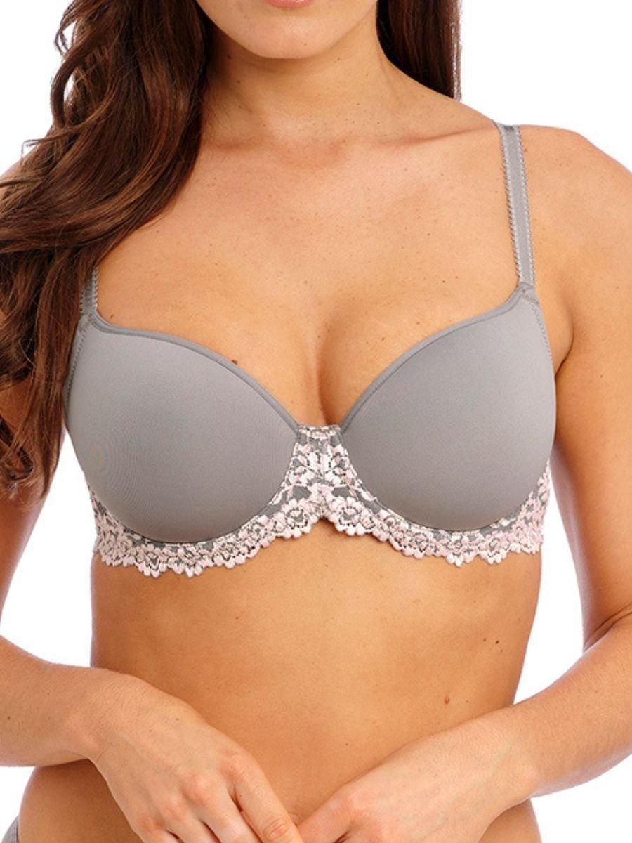 Wacoal Wacoal Women's Embrace Lace Contour Bra in Grey - 3