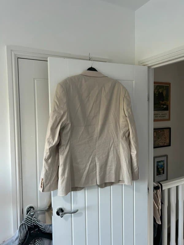ASOS Design Men’s Blazer Cream