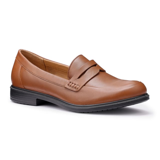 Hotter Hotter Women's 'Dorset' Loafers in Tan - 2