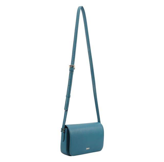 Paul Costelloe Paul Costelloe Women's Aurelia Cross Body Bag in Duck Egg Blue - 3