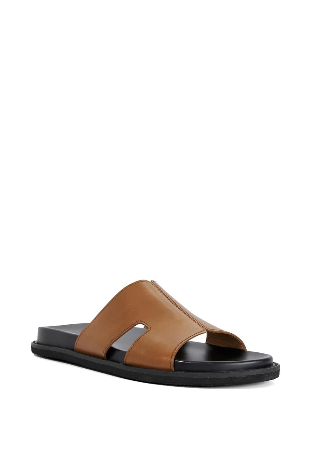 Dune London Dune London Men's 'Ishaa' Leather Sandals in Brown - 2