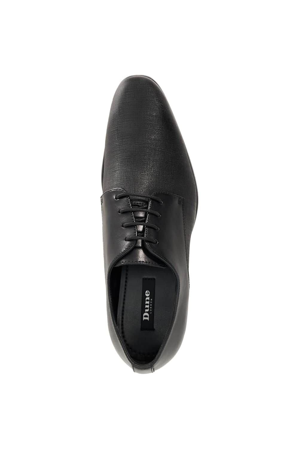 Dune London Dune London Men's 'Solly' Leather Lace Up Shoes in Black - 4