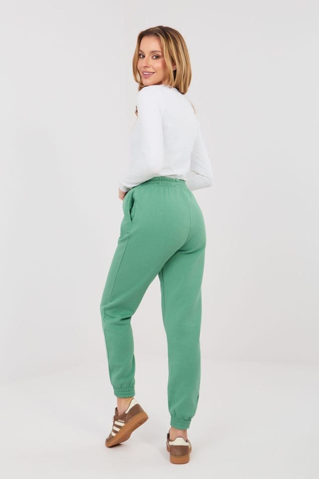 Love Lace Love Lace Women's Insulated Cotton Polyester Jogger Sweatpants Style 225050 in Green - 3