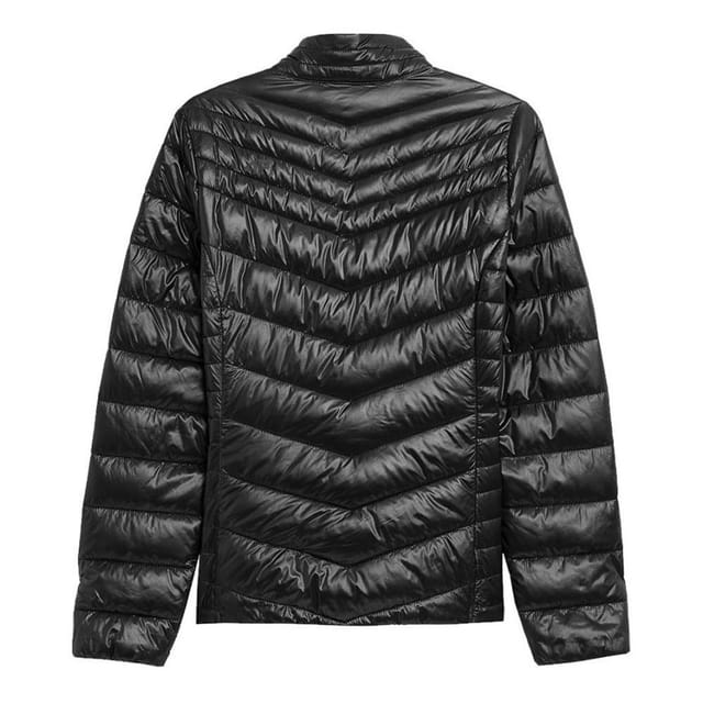 4F 4F Women's Quilted Puffer Jacket in Black - 2