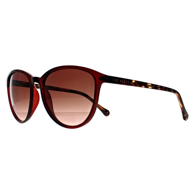 Ted Baker Ted Baker Women's Cat Eye Burgundy Brown Gradient TB1442 Tierney - 2