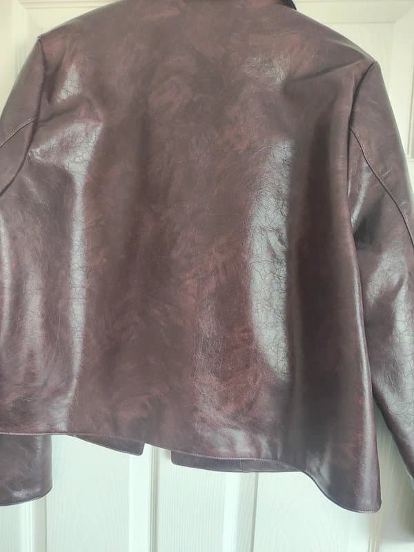 New Look New look faux leather jacket size 16