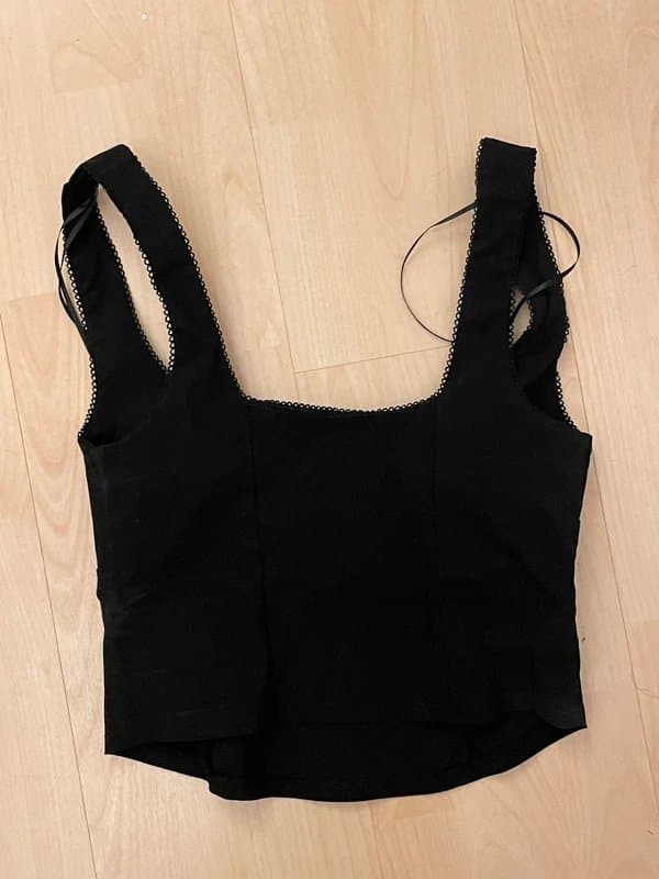 New Look Black corset top