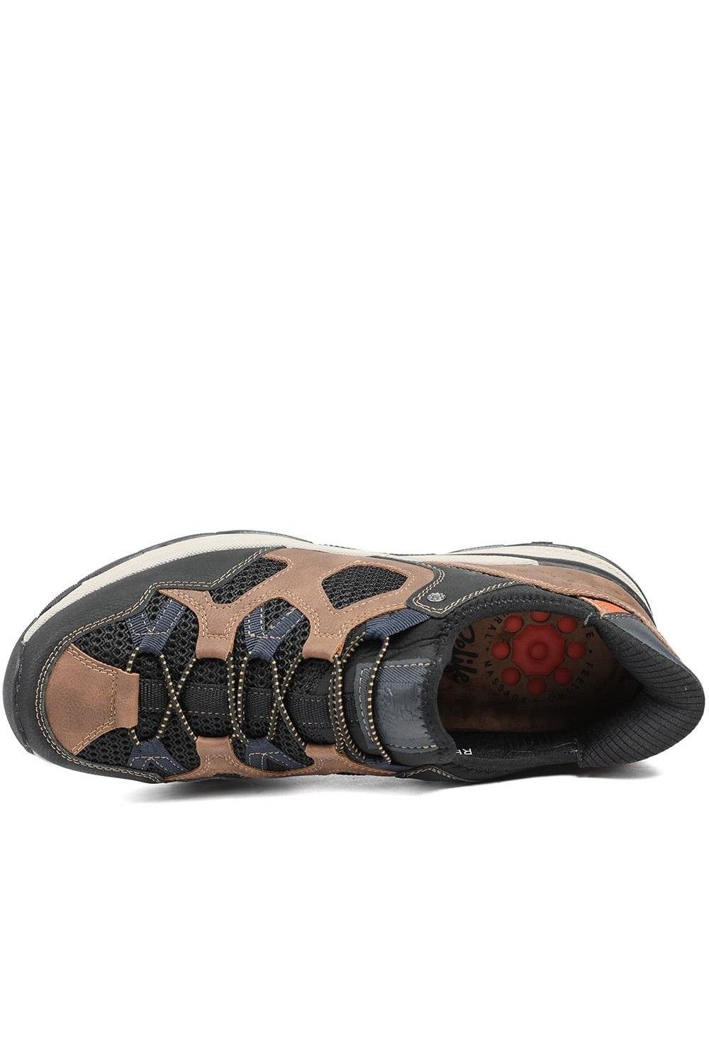 Pavers Pavers Men's Relife Wide Fit Rugged Slip On Shoes in Brown - 4