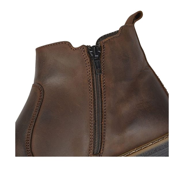 IMAC IMAC Men's Leather Chelsea Boots in Brown - 3