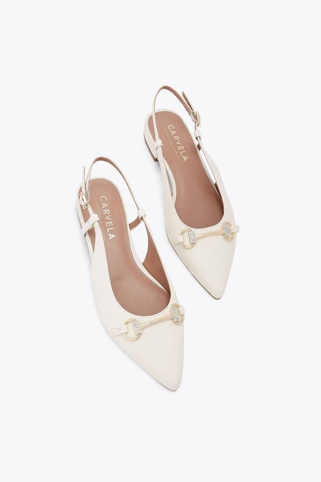 Carvela Carvela Women's 'Valentina Loafer' Flats in Cream - 2