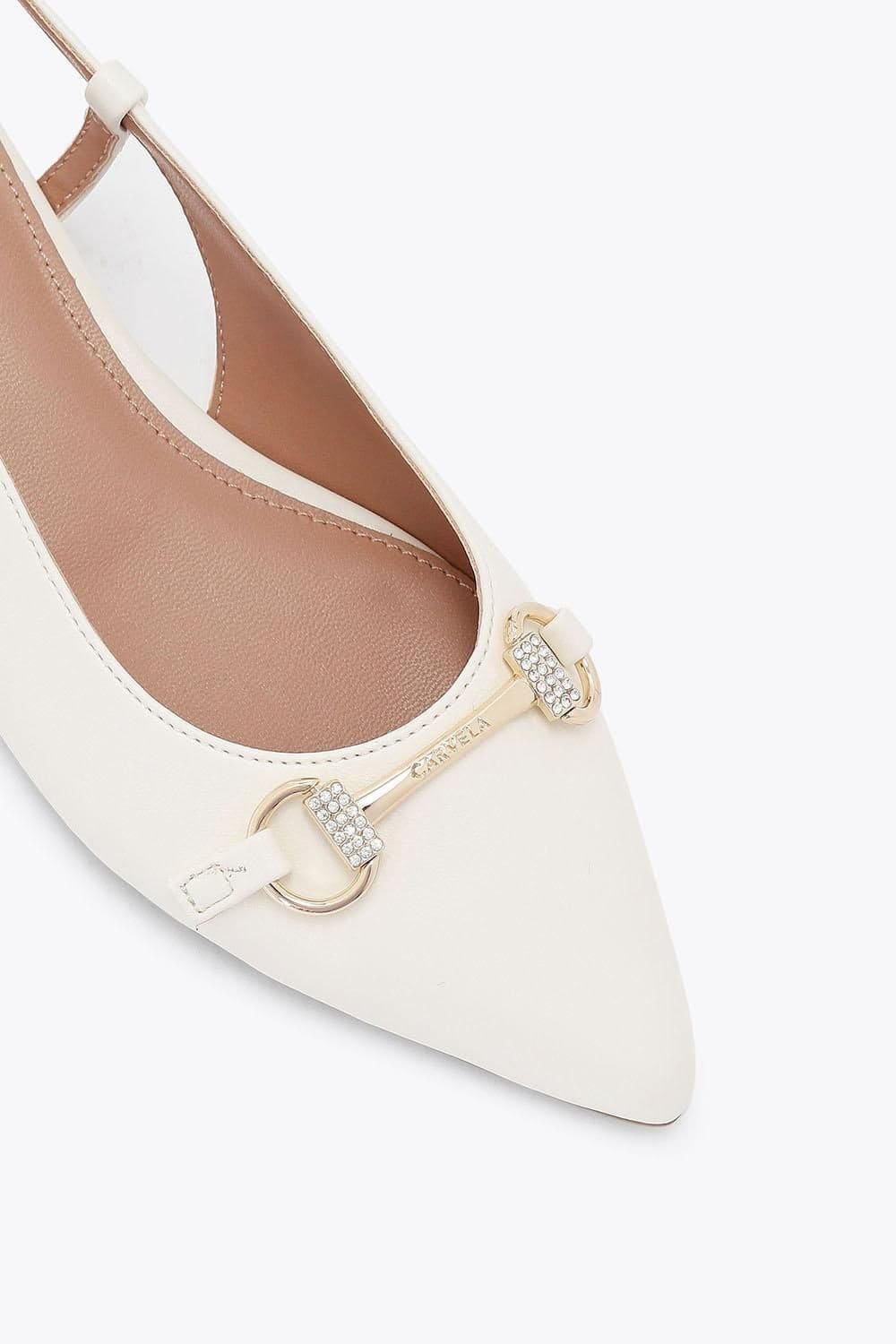 Carvela Carvela Women's 'Valentina Loafer' Flats in Cream - 4