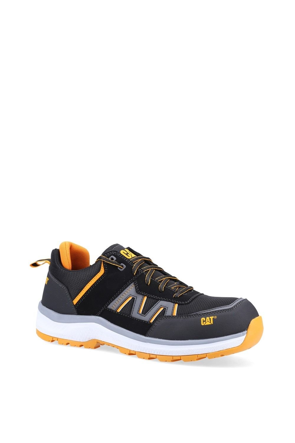 Caterpillar Caterpillar Men's 'Accelerate S3' Safety Trainers in Orange - 4
