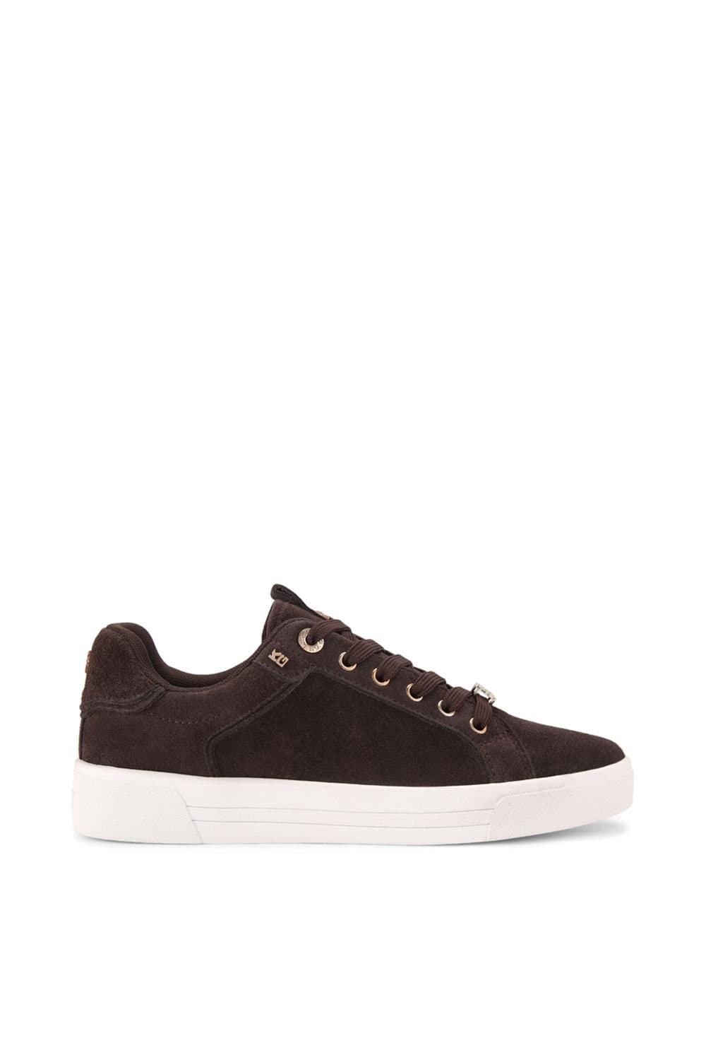 KG Kurt Geiger KG Kurt Geiger Women's 'Lillian2' Suede Trainers in Brown
