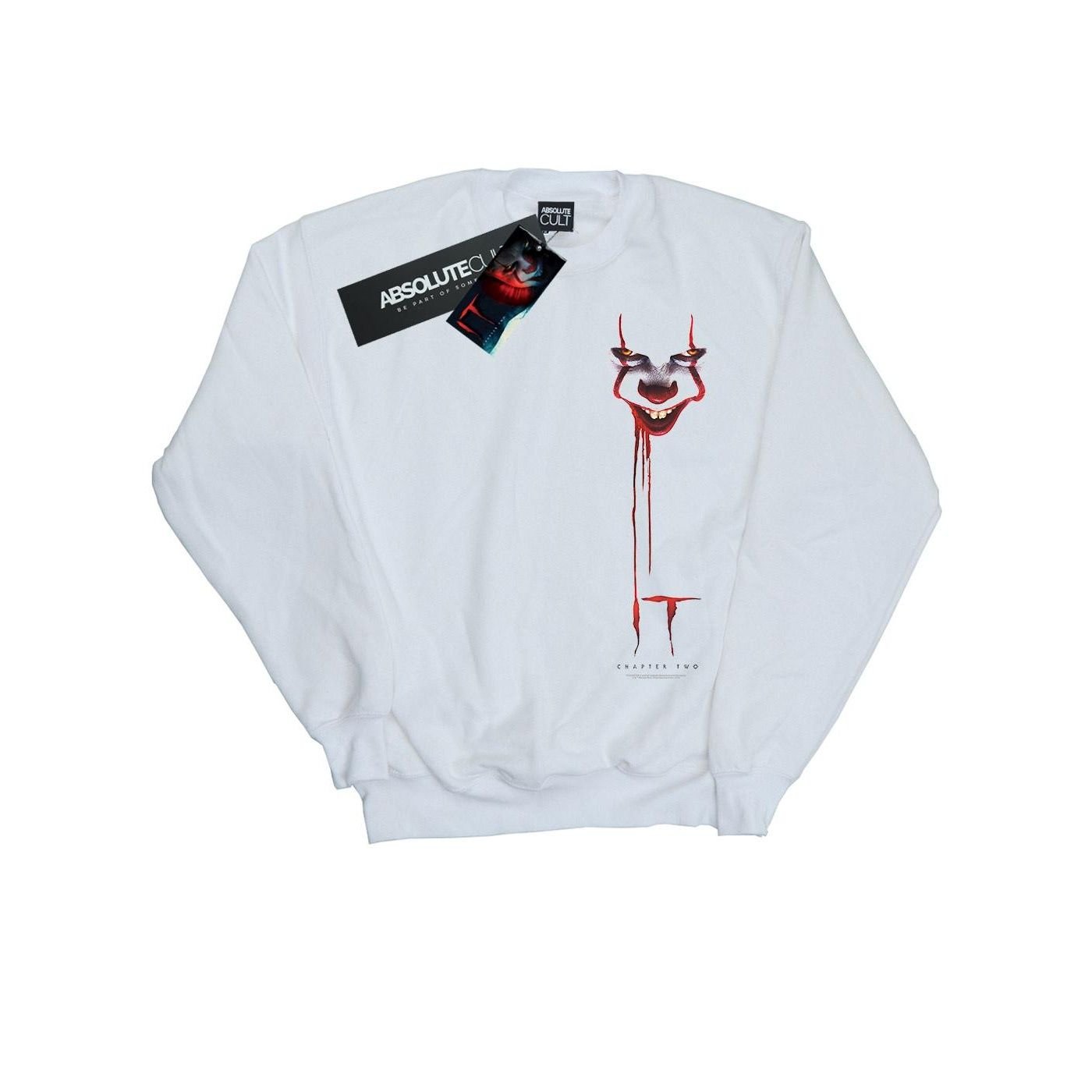IT Chapter Two IT Chapter Two Men's Poster Drip Sweatshirt in White - 2