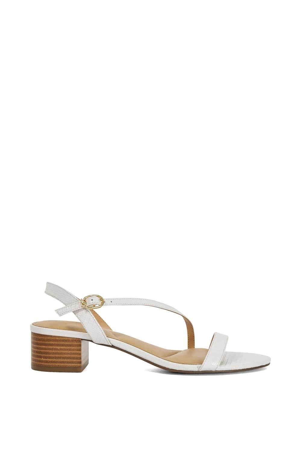 Dune London Dune London Women's 'Jolene' Leather Sandals in White