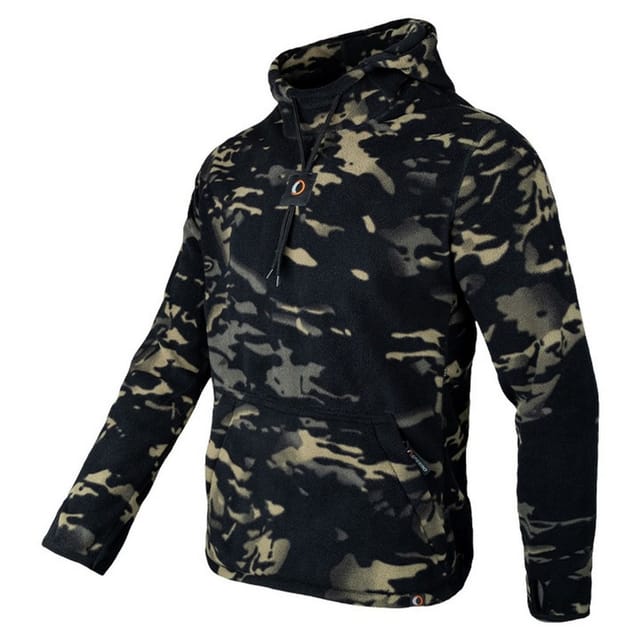 Speero Speero Men's Gen 2 Fleece Hoodie in Black - 3