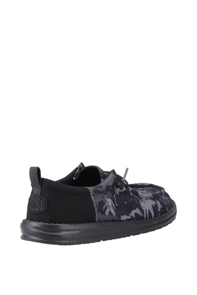 Hey Dude Hey Dude Men's Wally Funk Hunt Camo Shoes in Black - 2