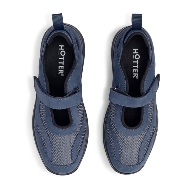 Hotter Hotter Women's 'Ravine' Sporty Outdoor Shoe in Mid Blue - 3