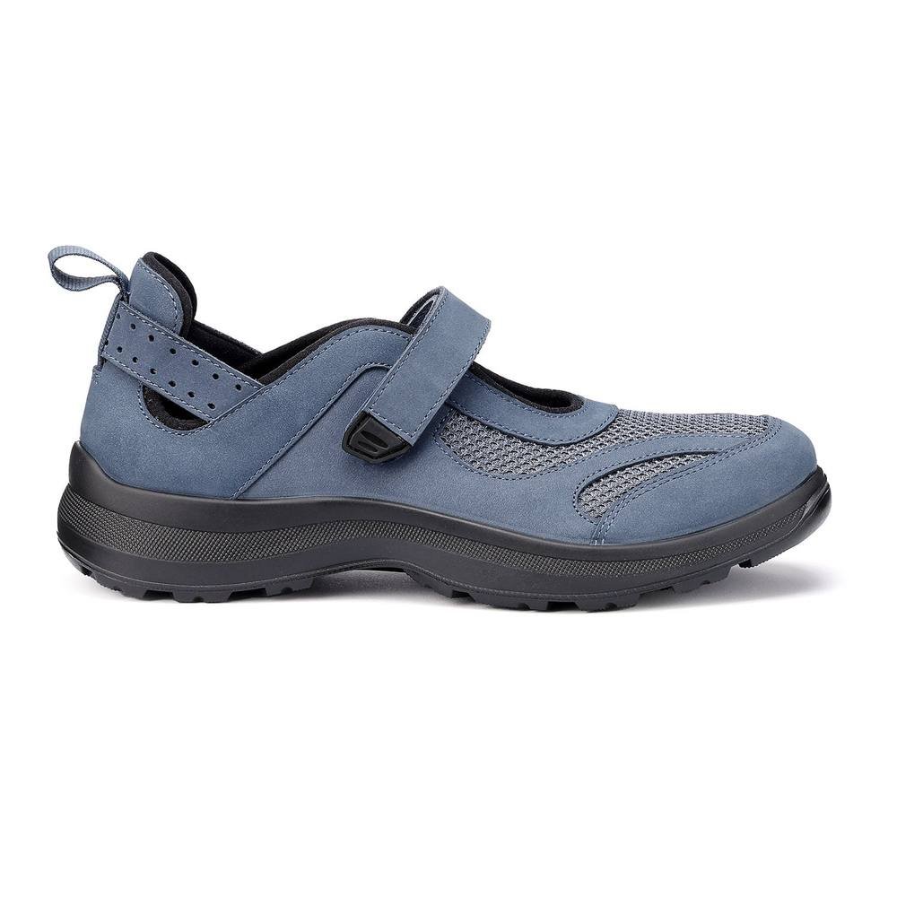 Hotter Hotter Women's 'Ravine' Sporty Outdoor Shoe in Mid Blue - 4