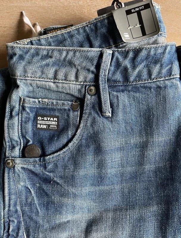 RAW Mens Jeans G Star Raw Size 28 Waist 34 length NEW