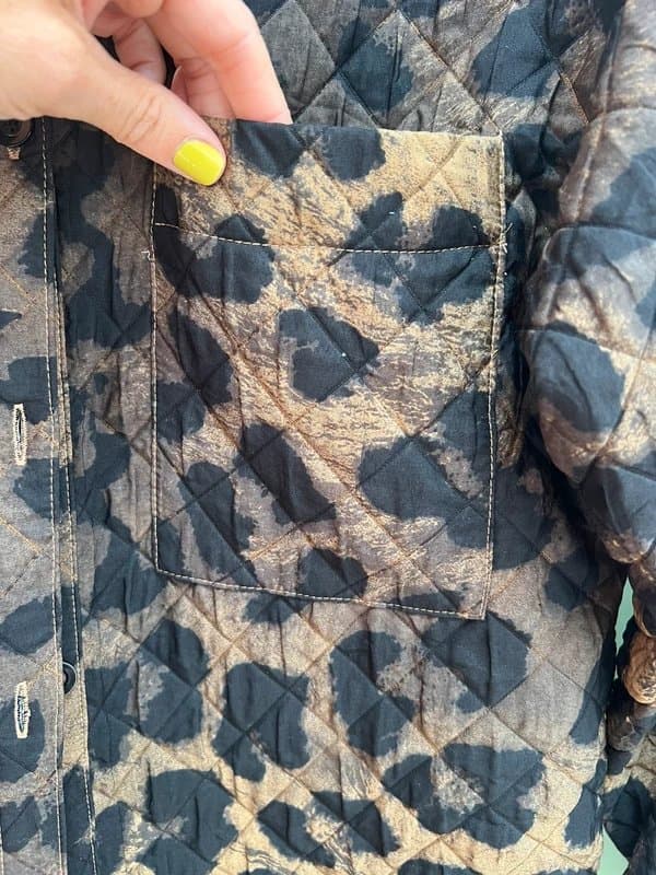 ASOS Design Asos Leopard Camo Jacket 8