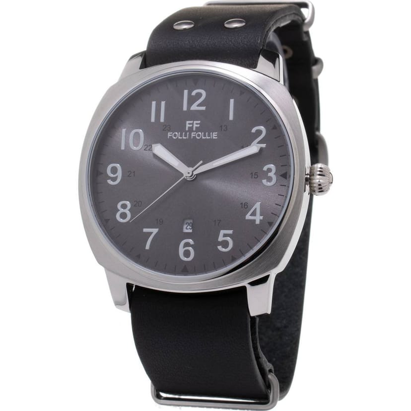 Folli Follie Folli Follie Men's WT14T001SDN 40mm Quartz Watch in Black - 1