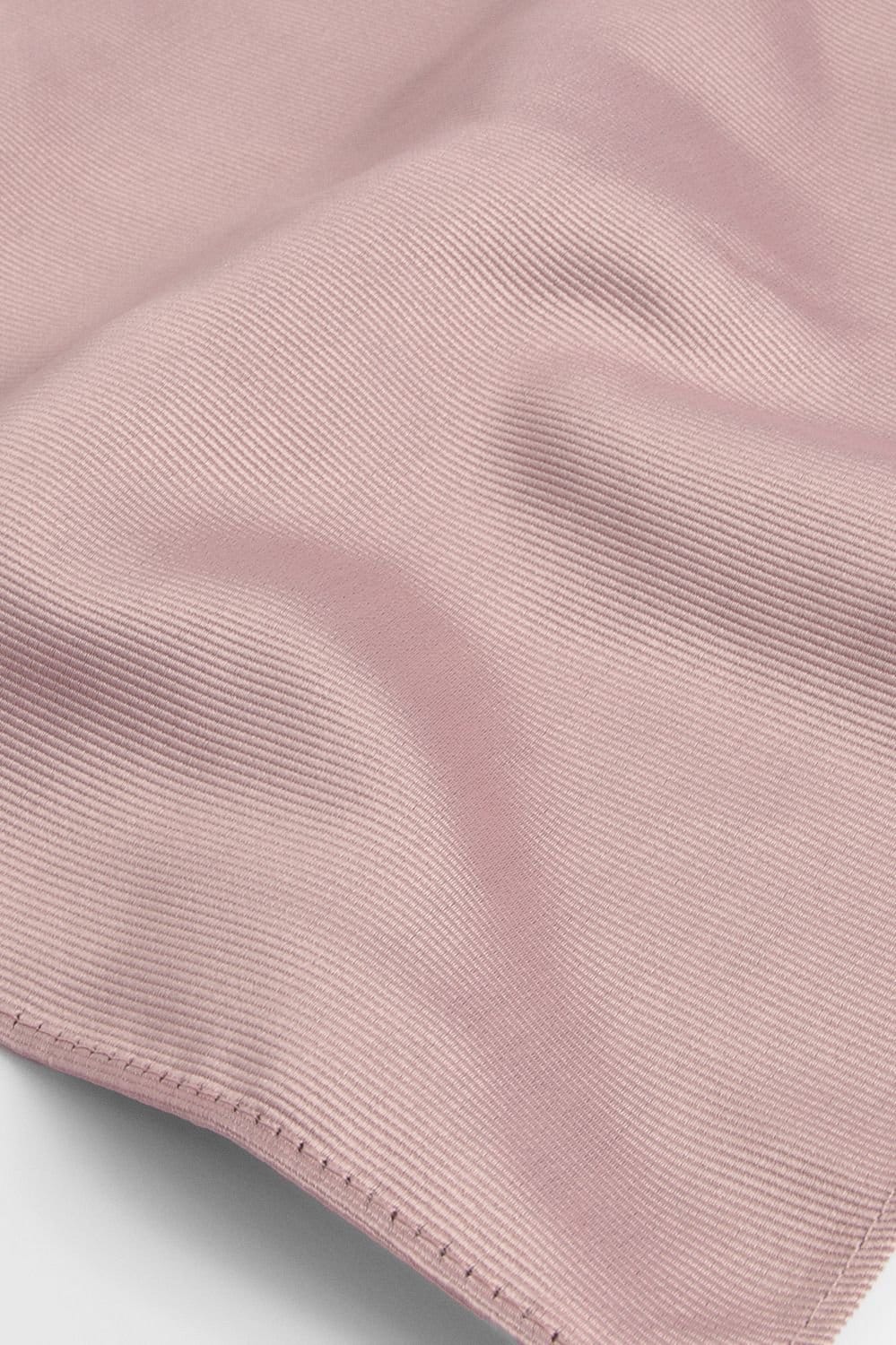 Burton Burton Men's Barely Pink Tie & Pocket Square in Soft Pink - 4