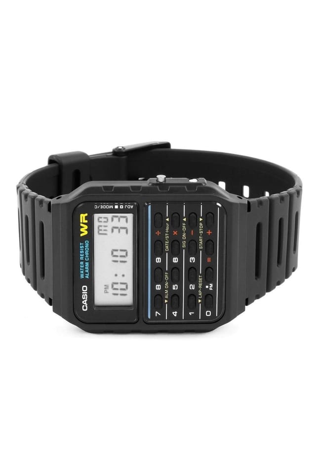 Casio Casio Men's CA-53W-1ER Collection 34mm Quartz Watch in Black - 2