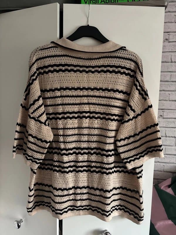 ASOS Asos crochet style striped co-ord