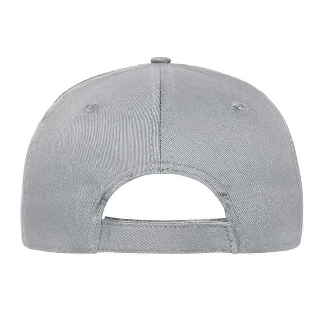 Myrtle Beach Myrtle Beach Men's 6 Panel Cotton Baseball Cap in Light Grey - 2