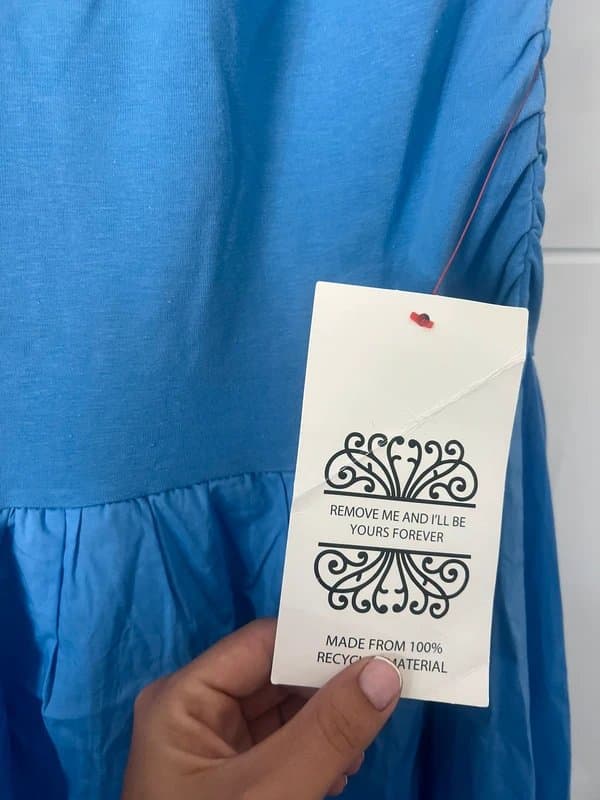 Never Fully Dressed Never fully dressed blue maxi dress