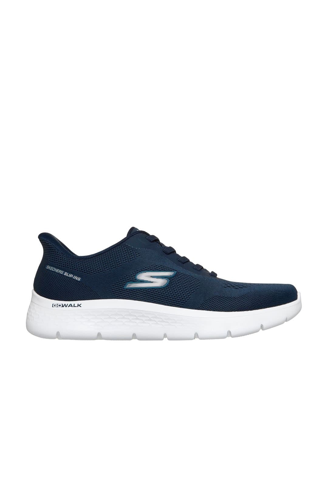 Skechers Skechers Men's GO WALK Flex Mesh Bungee Slip-Ins Trainers Navy