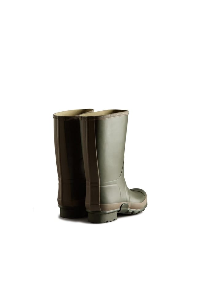 Hunter Hunter Men's 'Gardener Boot' Wellington Boots in Dark Olive - 2