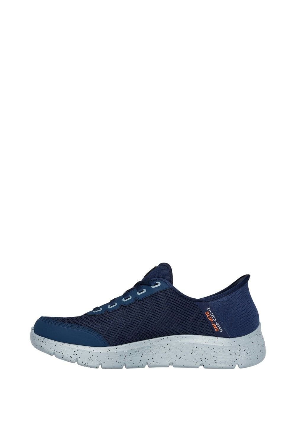 Skechers Skechers Men's GO WALK Flex Trainers in Navy - 4