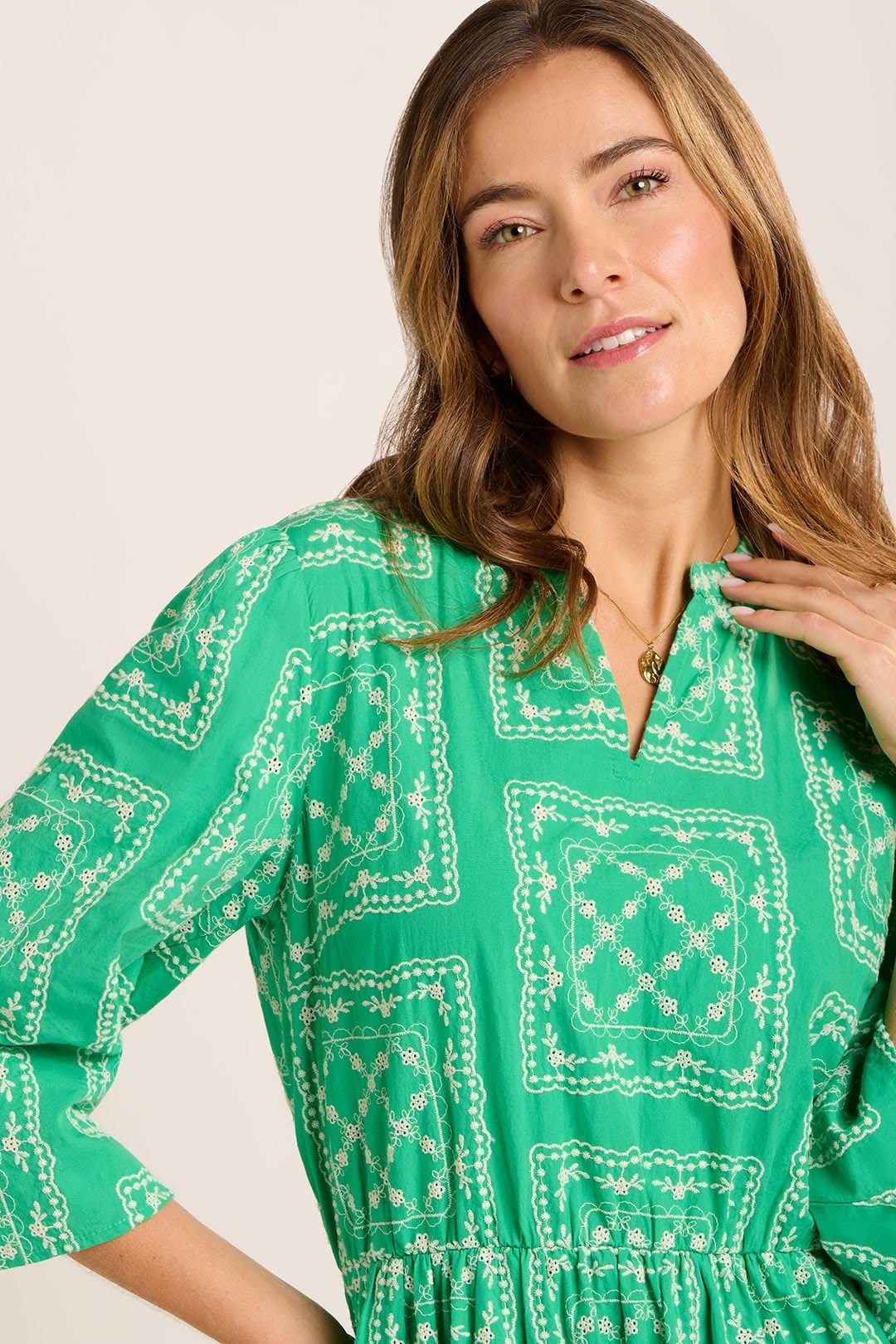 Brakeburn Brakeburn Women's CLARISA DRESS in Green - 4