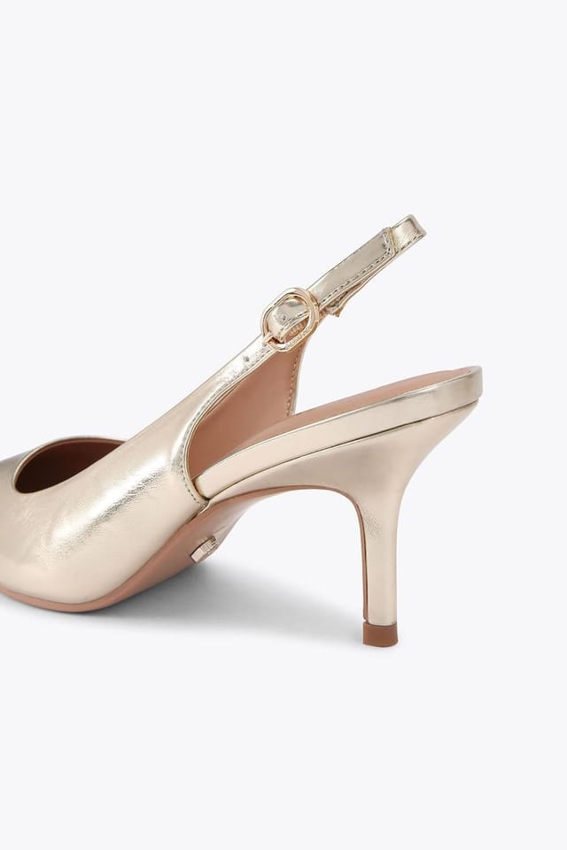 Carvela Carvela Women's 'Spirit Sling' Heels in Gold - 3