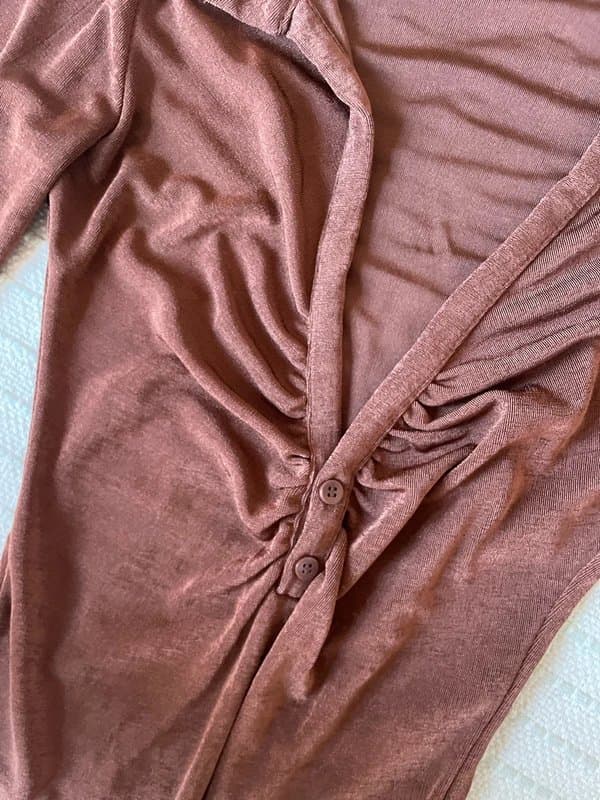 Bershka Bershka metallic bodysuit