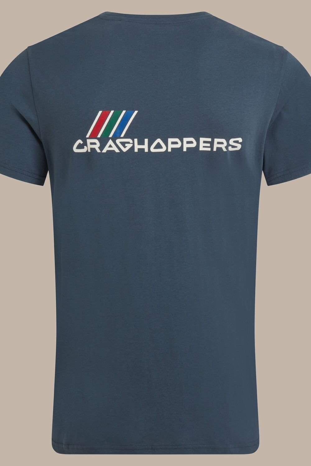 Craghoppers Craghoppers Men's Lucent Relaxed Fit Short Sleeved T-Shirt in Navy - 2