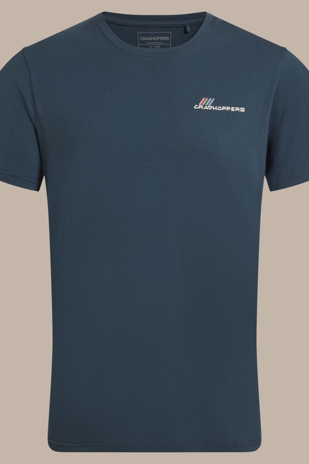 Craghoppers Craghoppers Men's Lucent Relaxed Fit Short Sleeved T-Shirt in Navy - 3