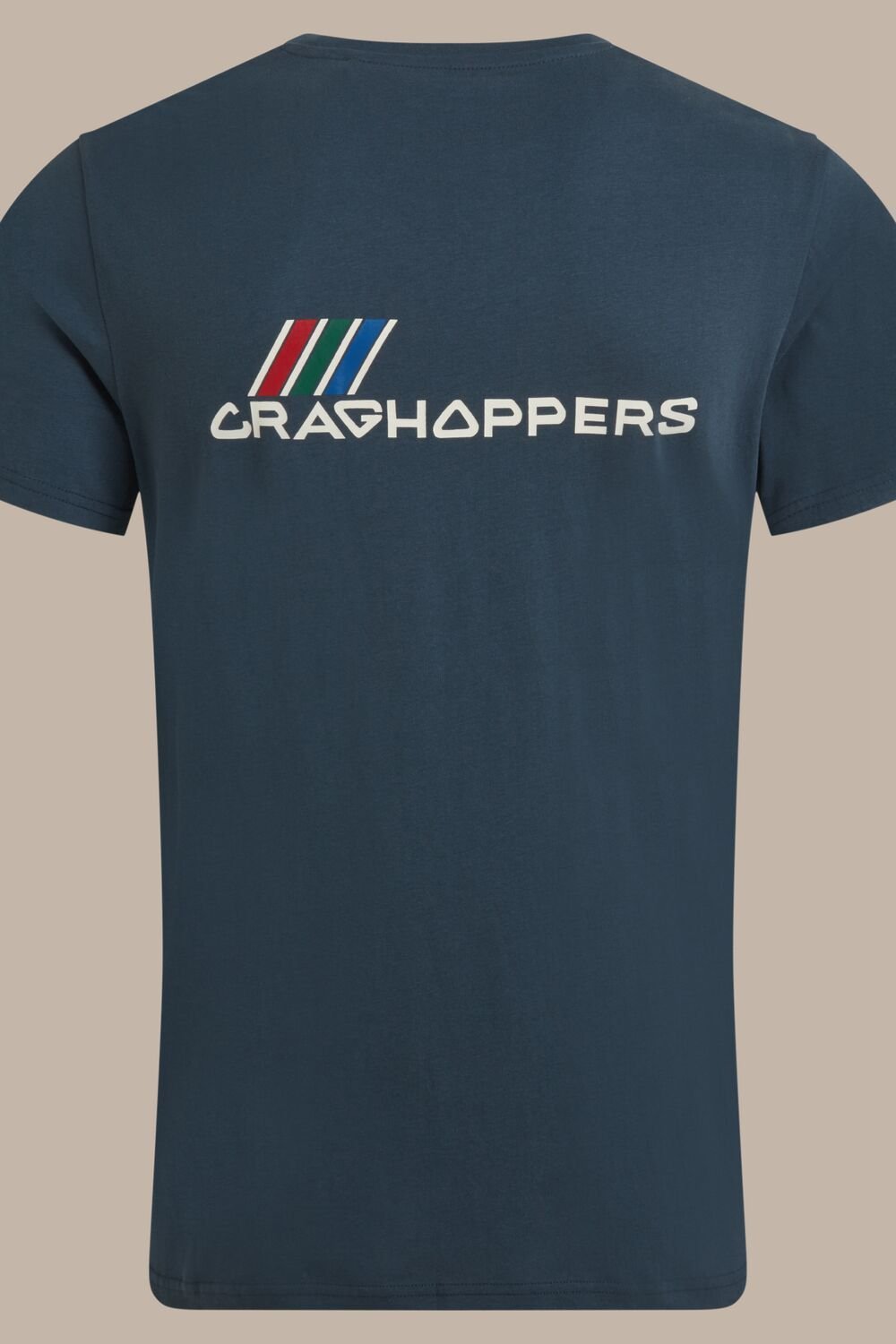 Craghoppers Craghoppers Men's Lucent Relaxed Fit Short Sleeved T-Shirt in Navy - 4