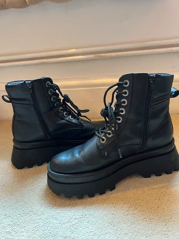 ASOS Design Chunky Laced Platform Boots