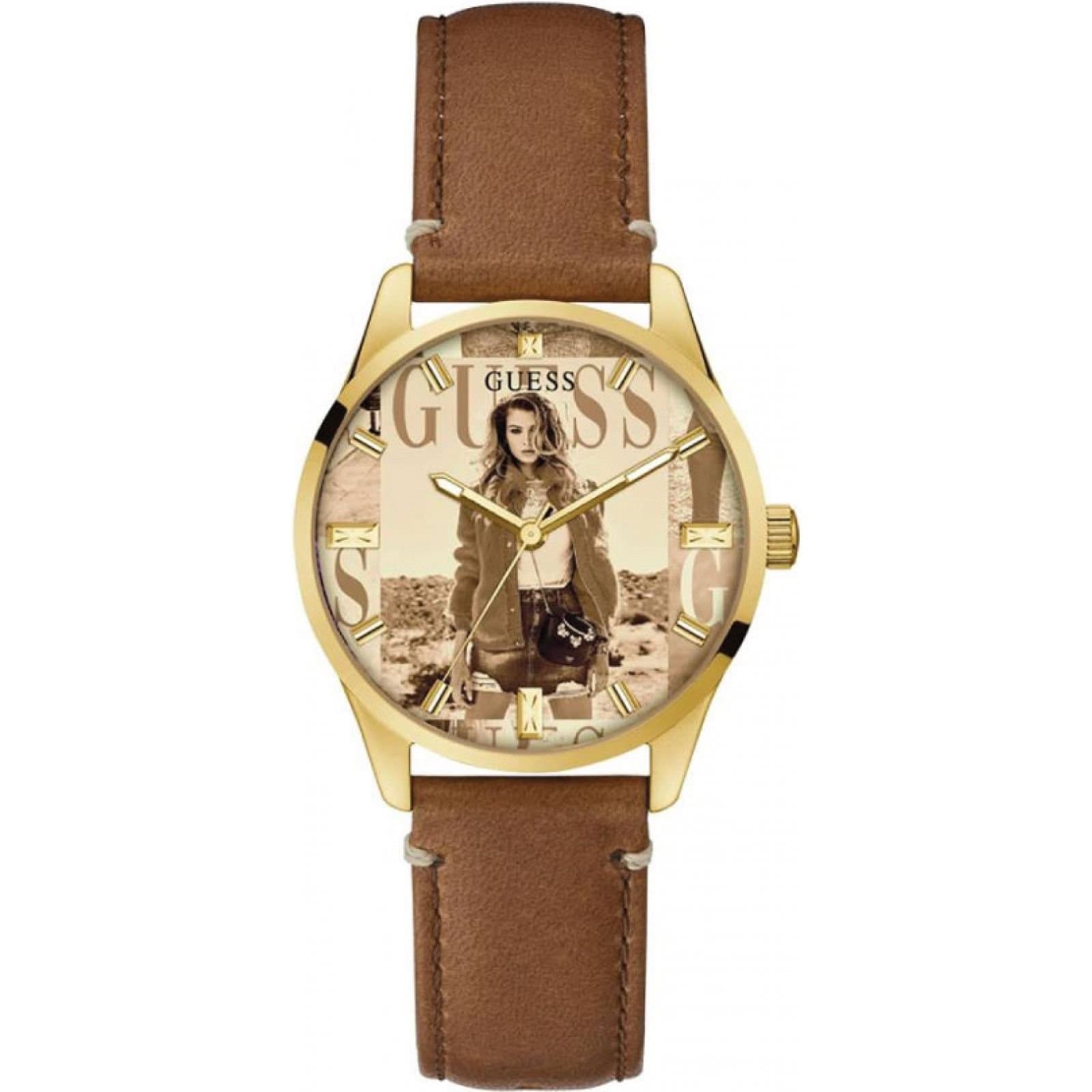 Guess Guess Women's GW0290L1 36mm Quartz Watch in Brown