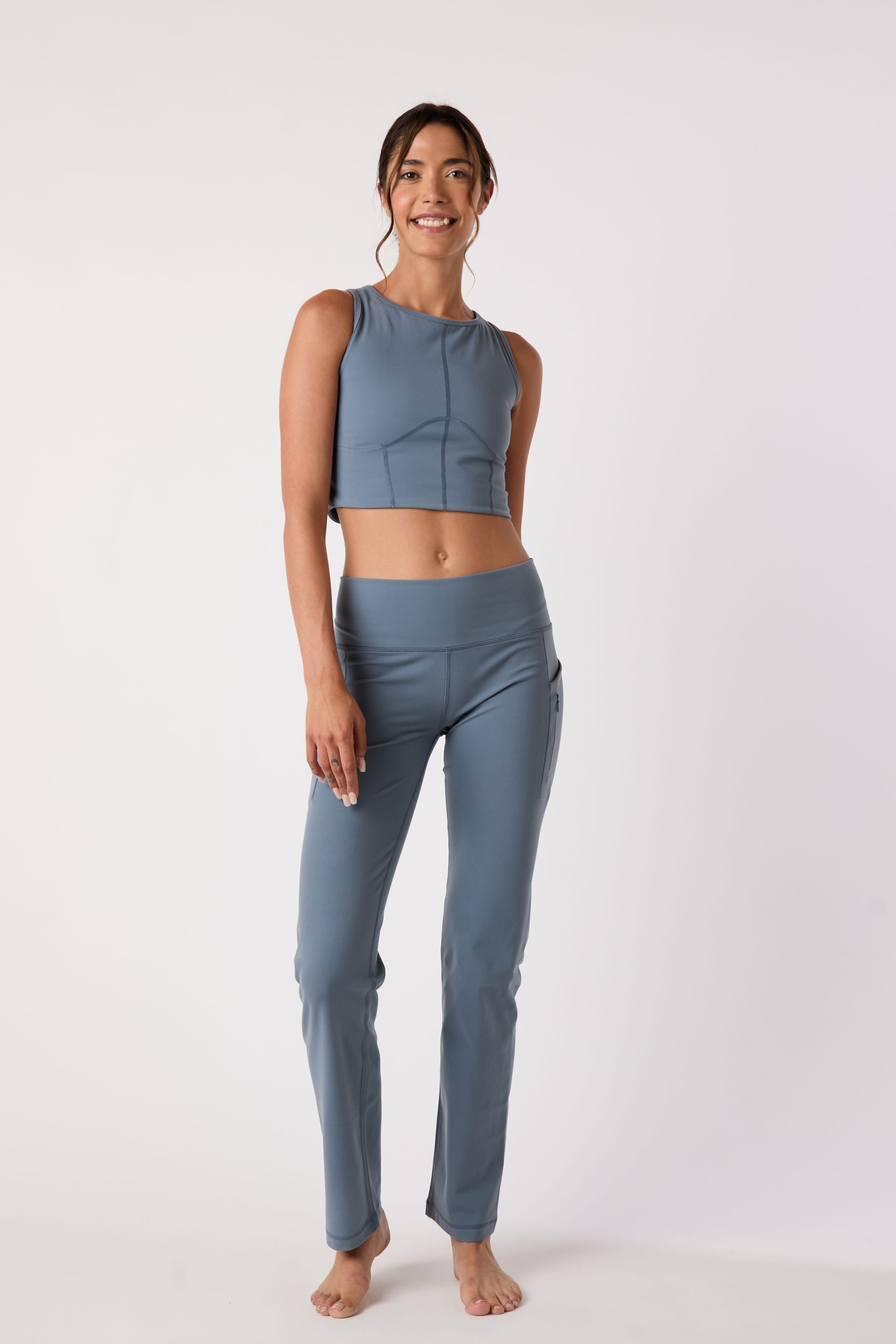 Asquith London Asquith London Women's The Feel Good Live fast pant in Light Blue - 4