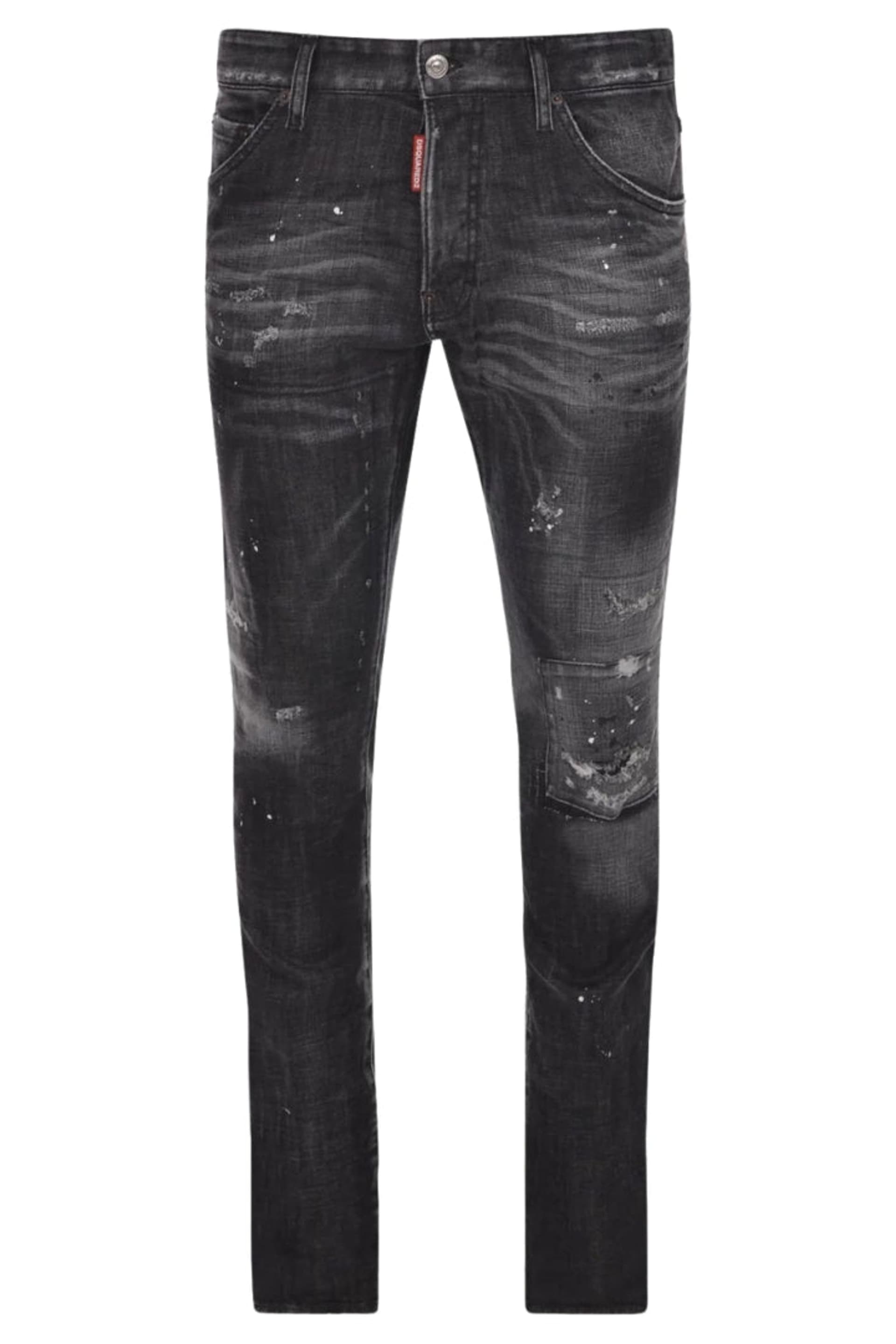 Dsquared2 Dsquared2 Men's Cool Guy Button Fly Slim Fit Jeans in Dark Grey