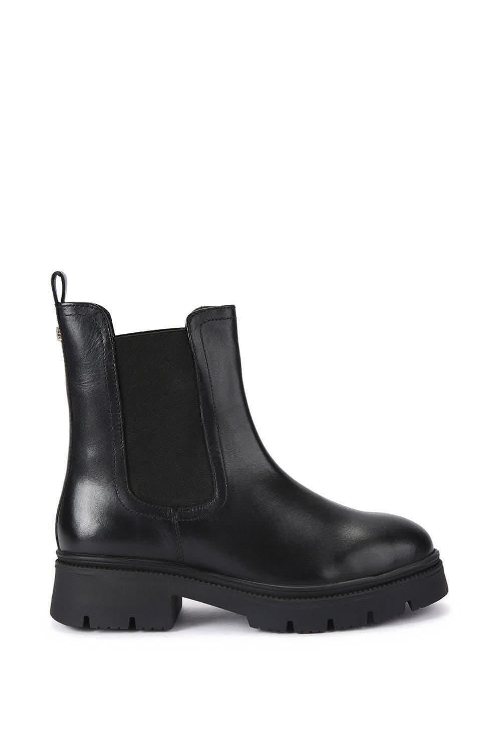 Carvela Carvela Women's 'Malfa Chelsea' Leather Boots in Black