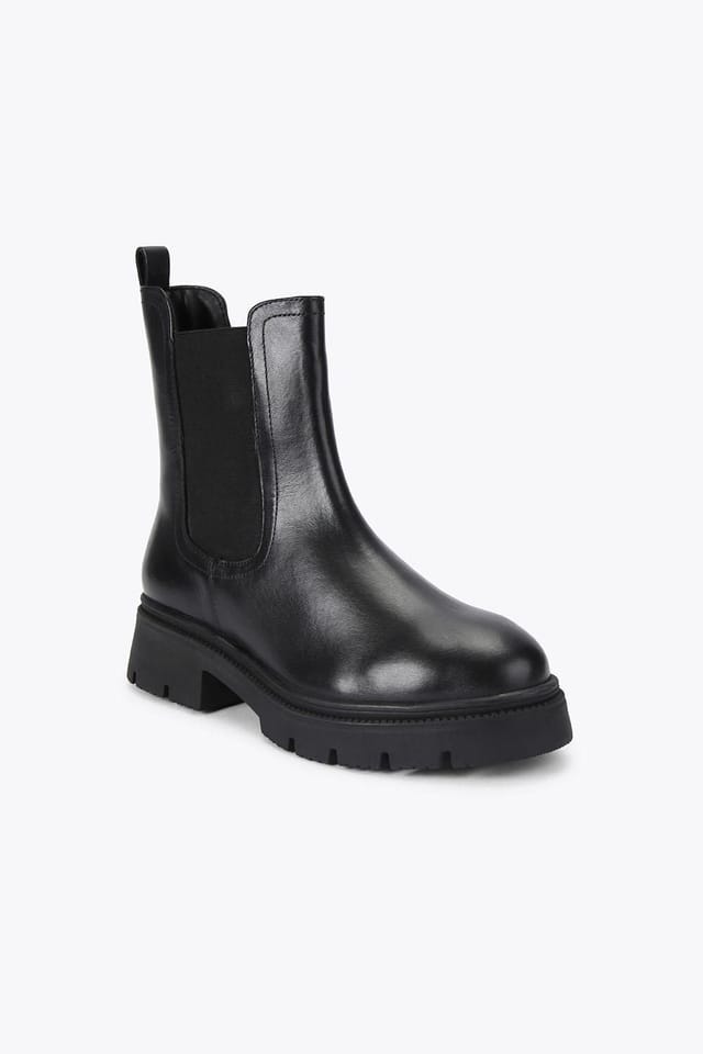 Carvela Carvela Women's 'Malfa Chelsea' Leather Boots in Black - 2
