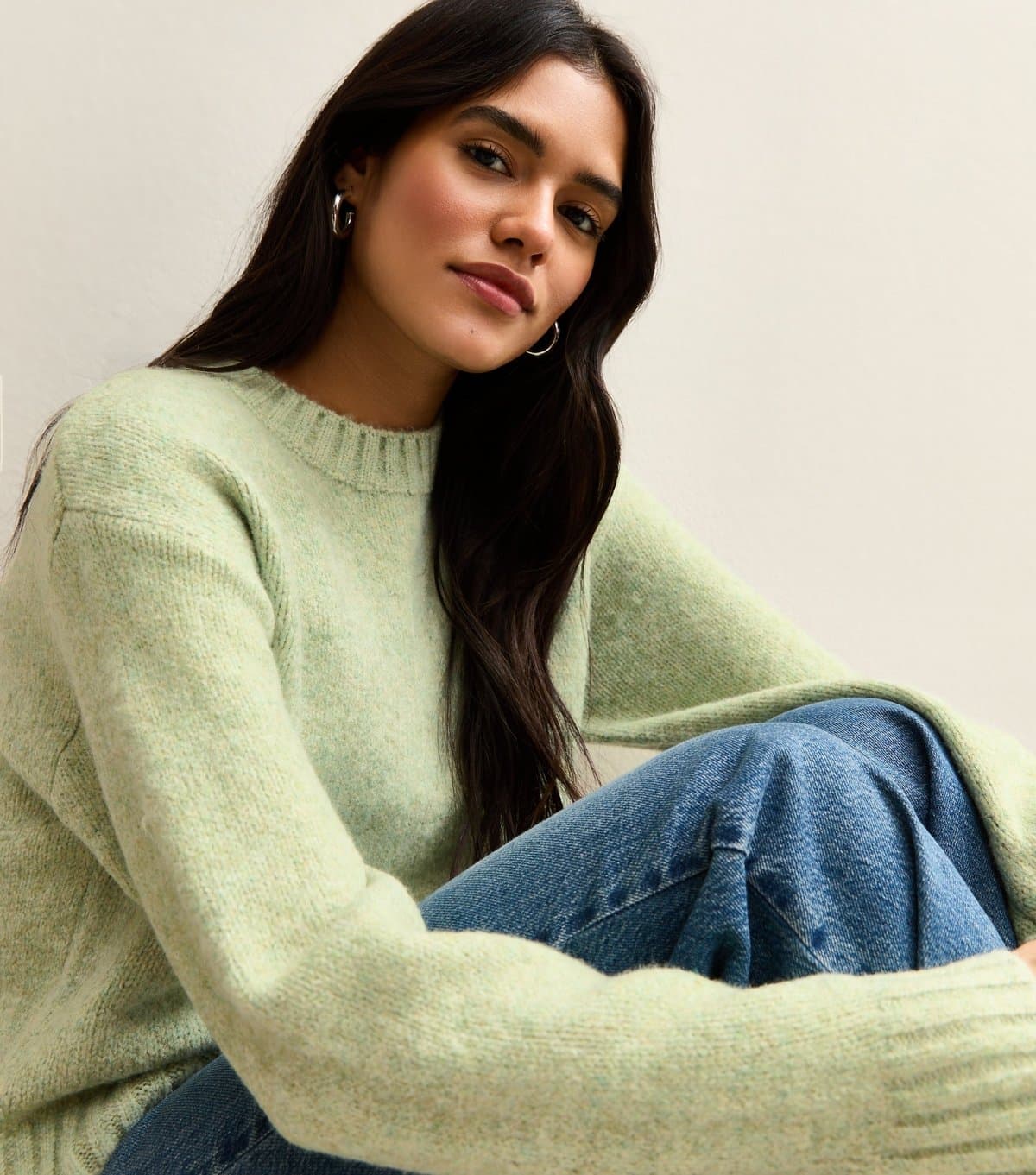 New Look New Look Green Midweight Knit Jumper