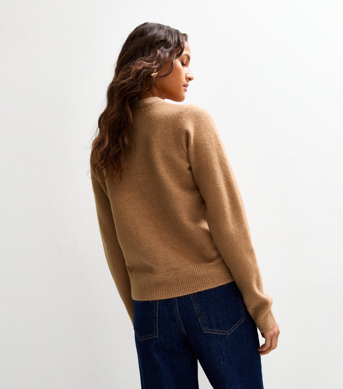 New Look Women's Camel Crew Neck Jumper New Look - 4