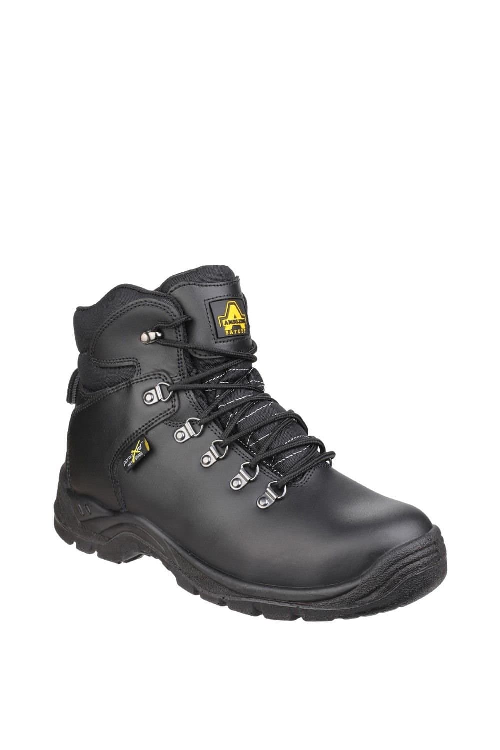 Amblers Amblers Men's Black Safety Boot with Steel Toe Cap